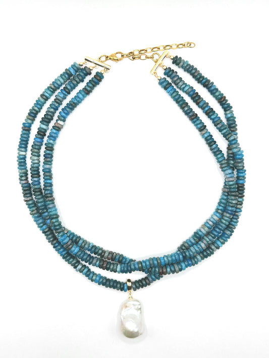 Pearl Drop - Natural Apatite