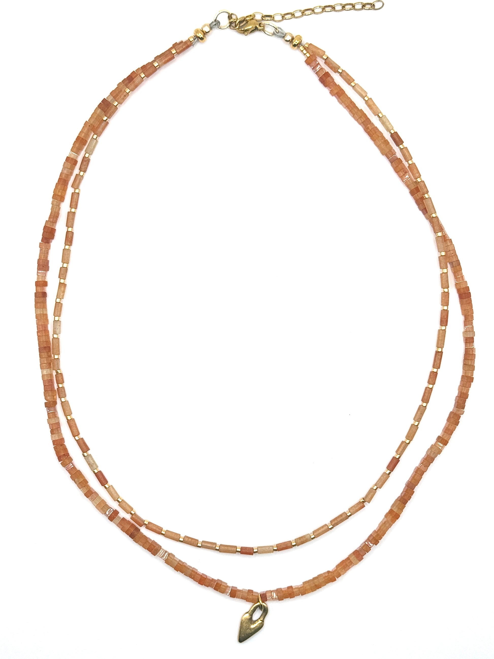 Heart Drop - Red Aventurine