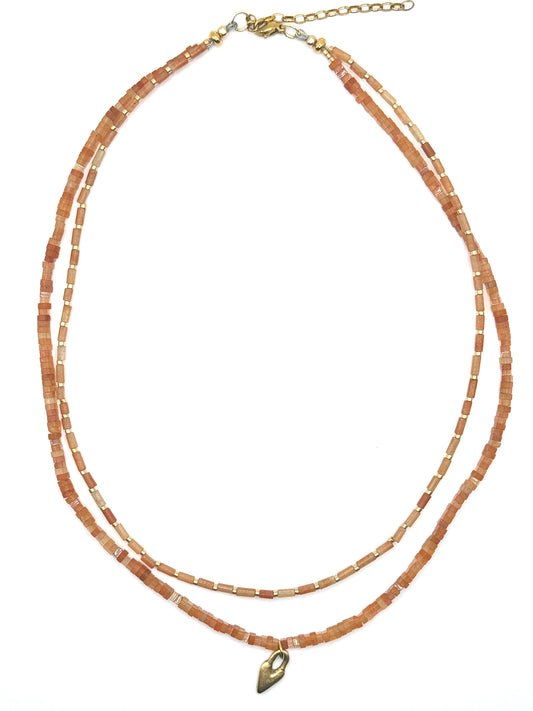 Heart Drop - Red Aventurine